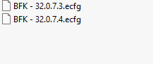 BFK ecfg files